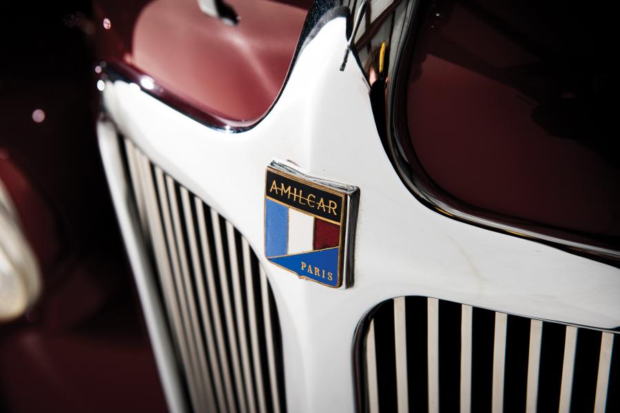 Логотип Amilcar Pegase G36 Boattail Roadster 1935 года  (фото 17 из 30)